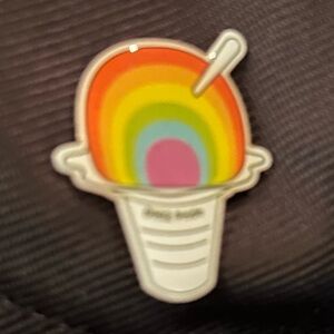 Amazon Hawaii🌈Rainbow Shave Ice Pin - Limited Edition. Brand New.